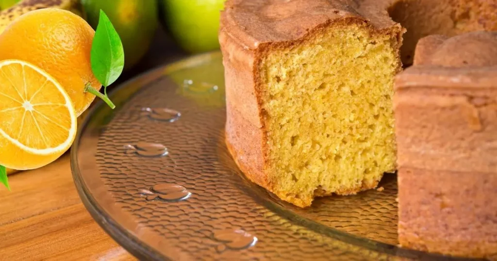 Bolo fofo de laranja