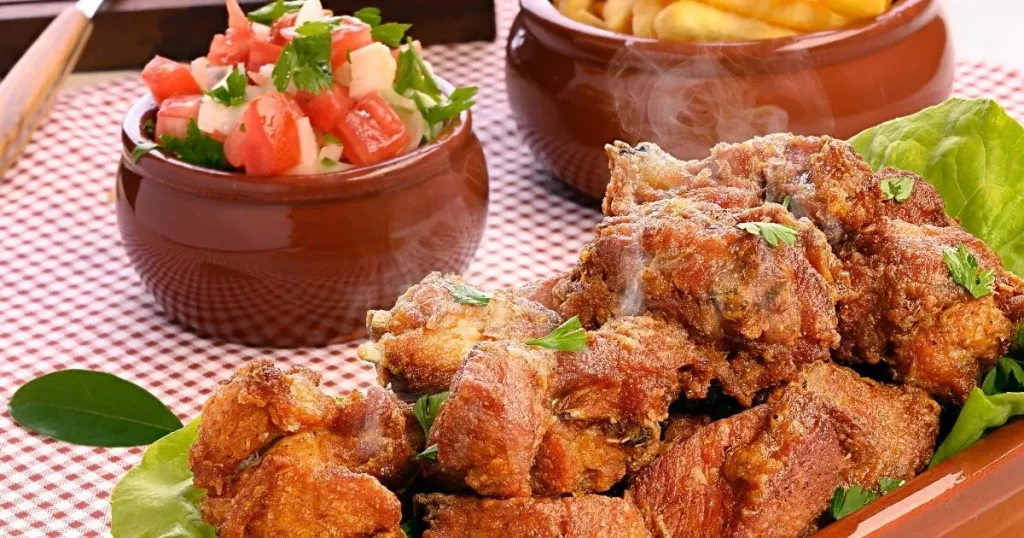 receita de frango a passarinho crocante