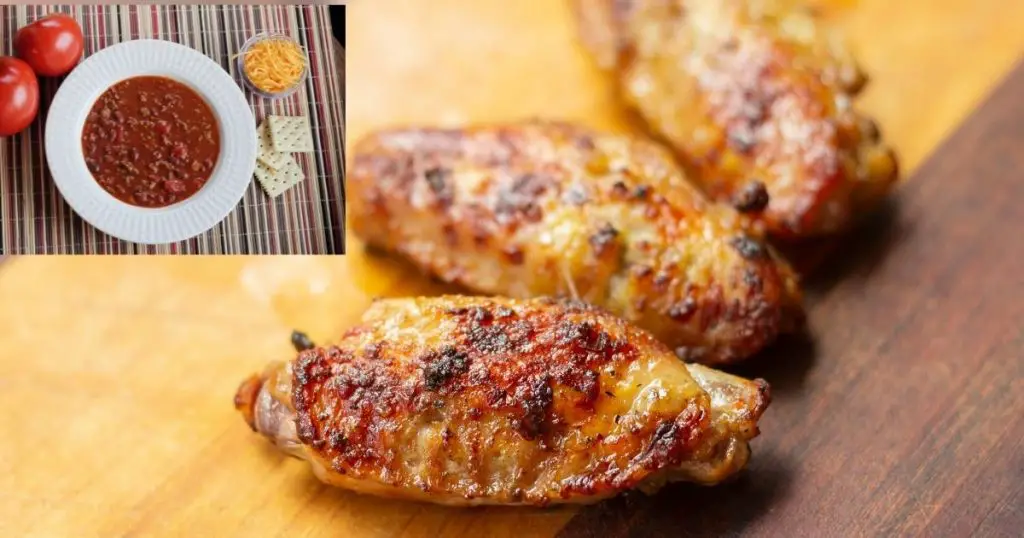 tulipa de frango apimentada e agridoce