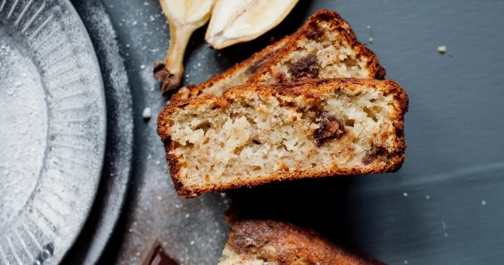pão de banana simples