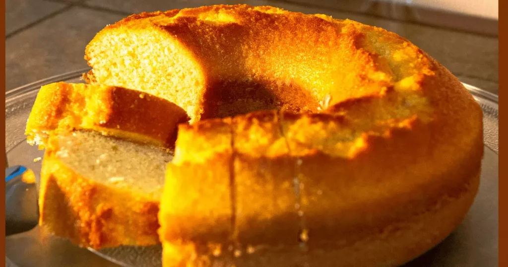 Bolo de Fubá fofinho