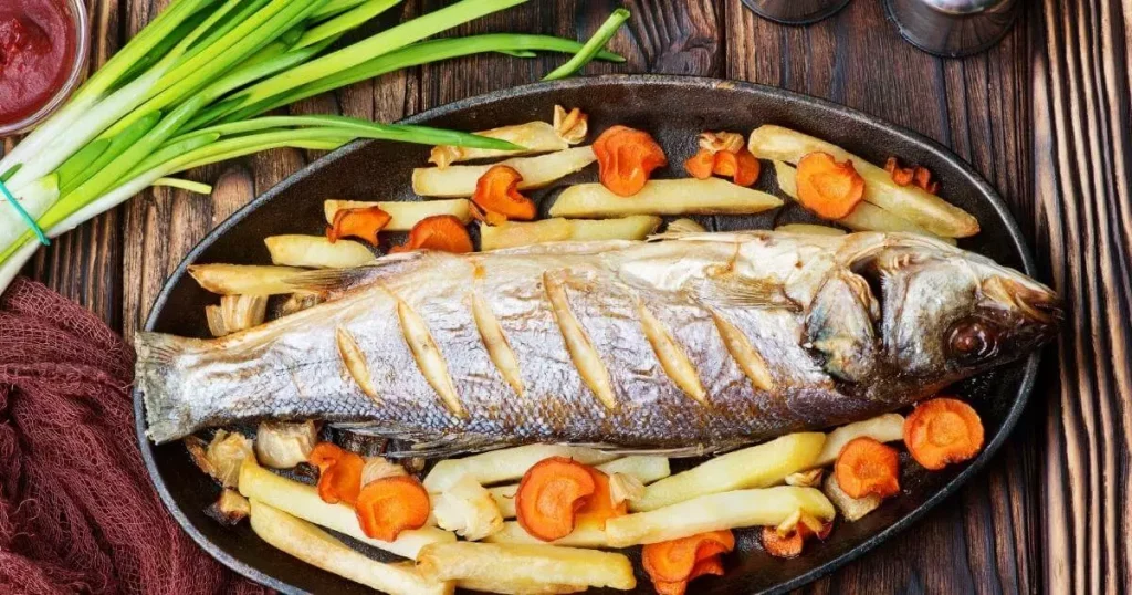 peixe assado no forno