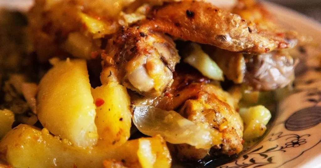 Frango Cozido com Batata