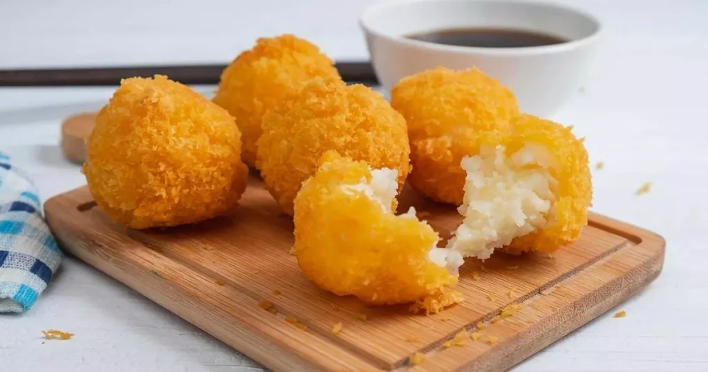 bolinho de arroz assado