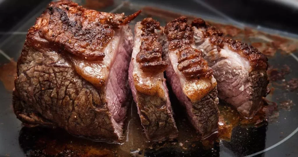 Lagarto Assado bem simples