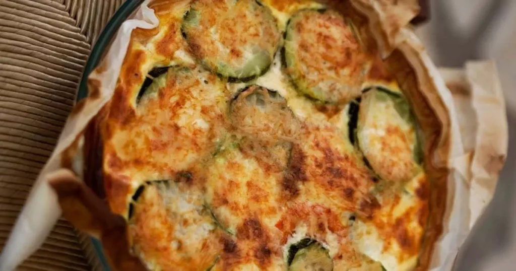Receita de Abobrinha de Forno com Queijo