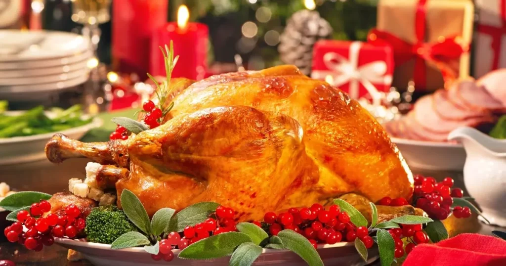Receita de Peru de Natal assado