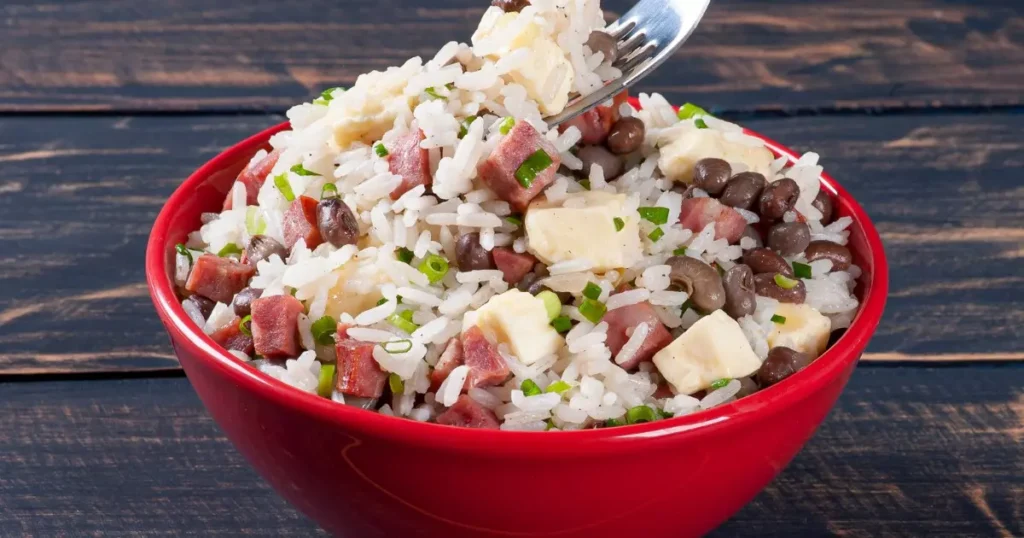Arroz de Preguiçoso com Calabresa