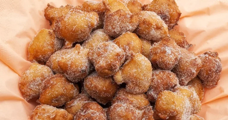 bolinho de chuva frito na hora