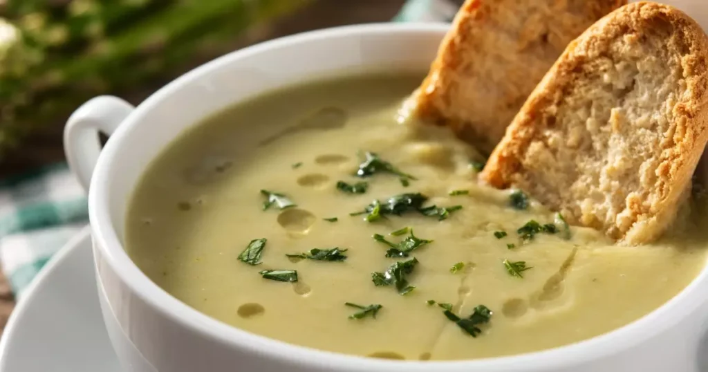Receita de caldo verde com chuchu