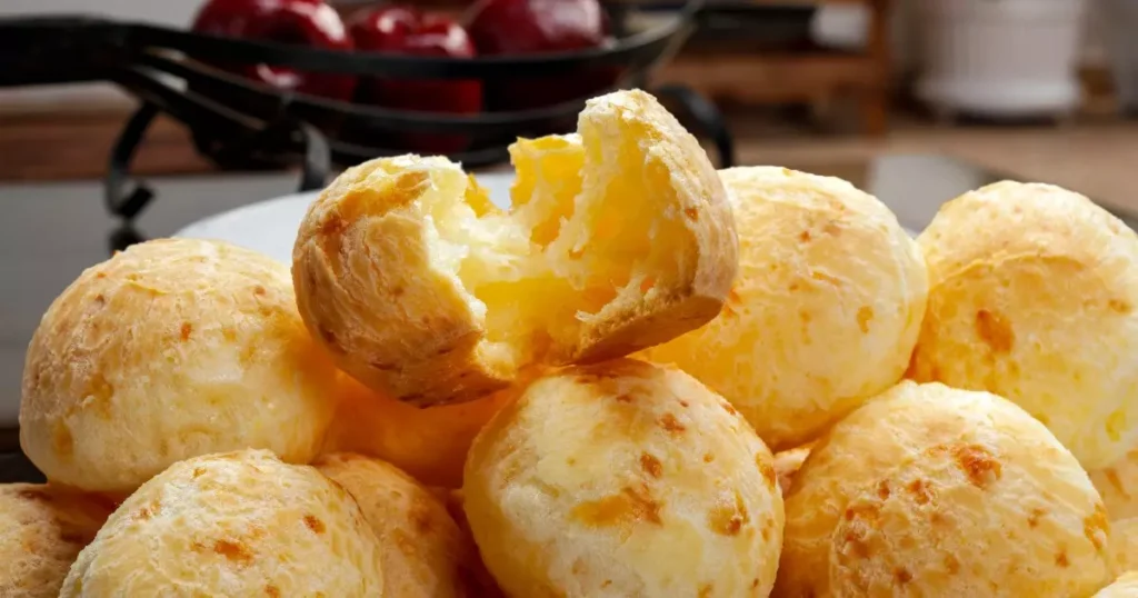 Pão de queijo vegano