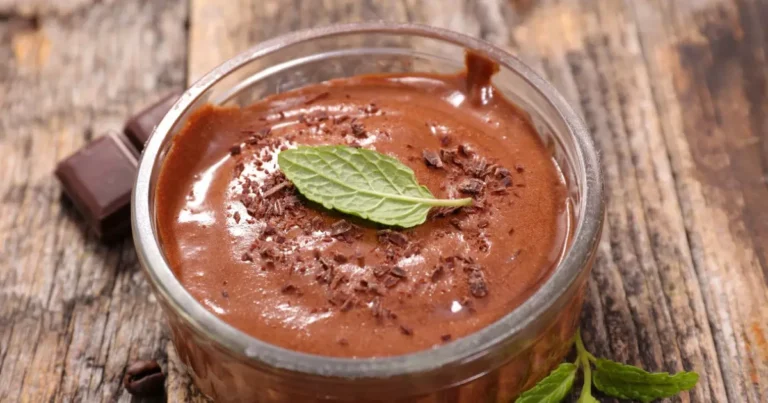 mousse de chocolate cremoso