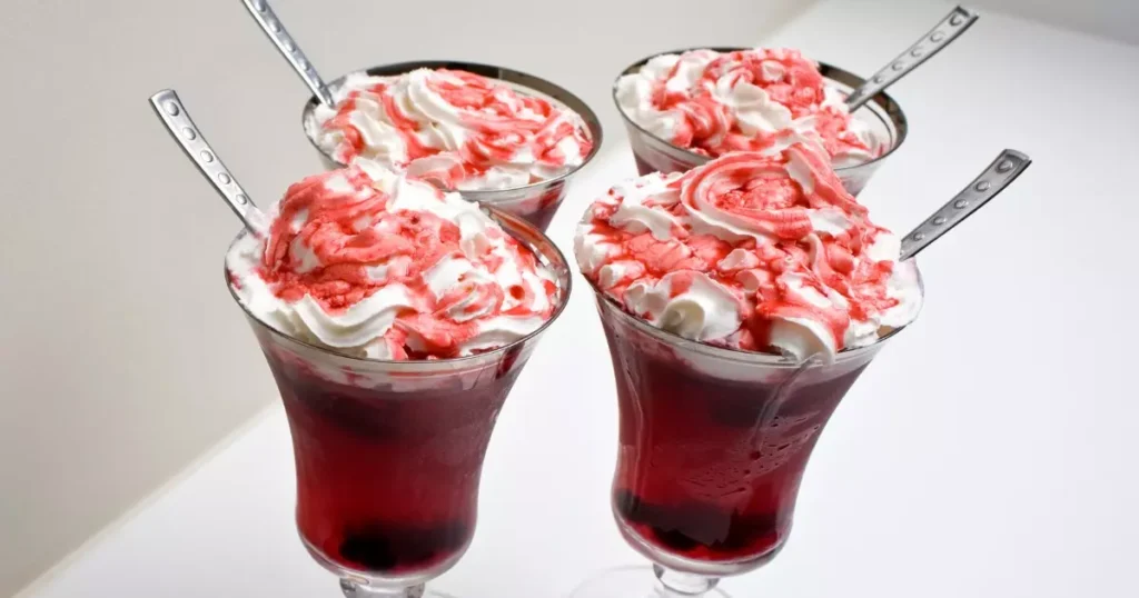 Sobremesa com chantilly