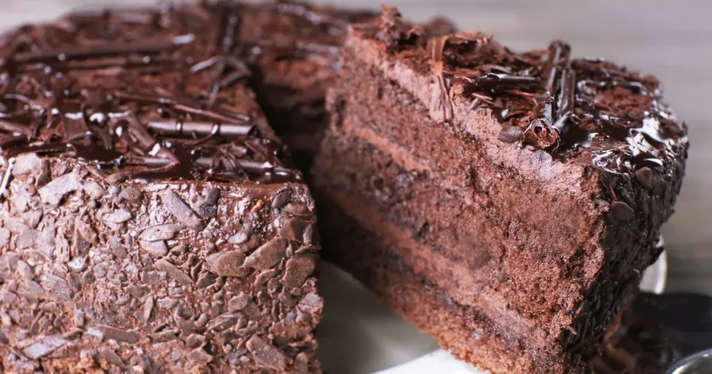 bolo de chocolate na airfryer