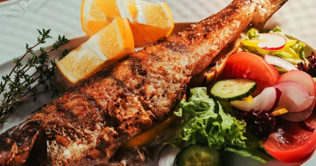 peixe assado no forno