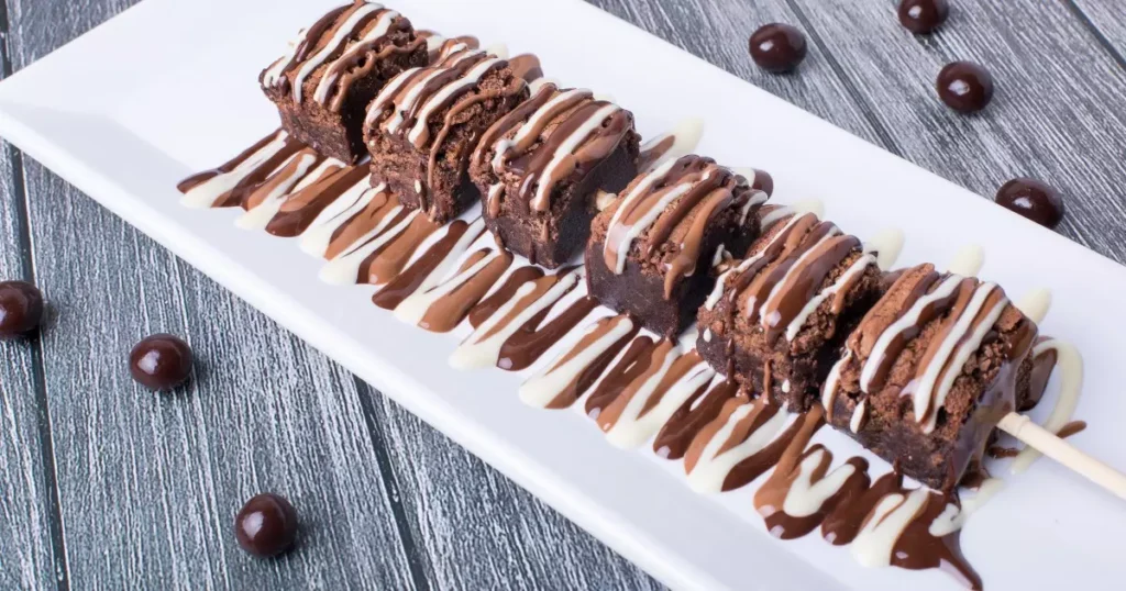 Brownie no Palito