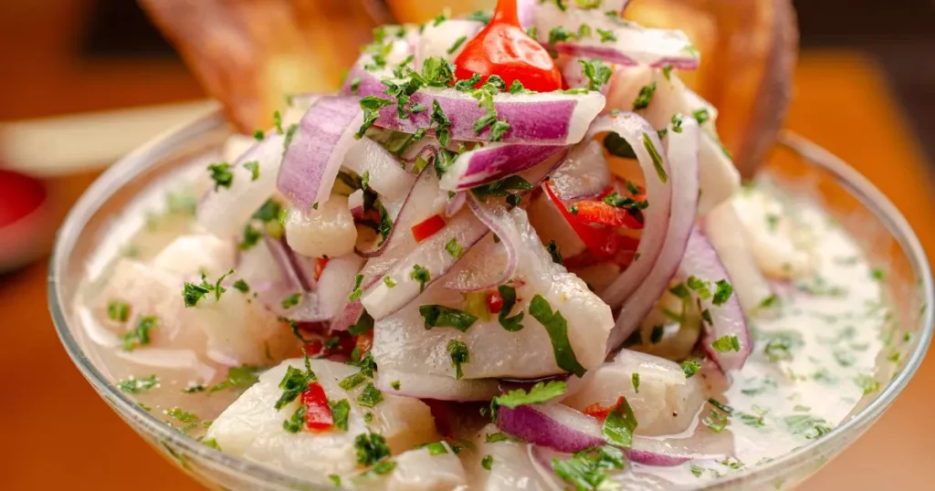 Ceviche de Tilápia Fresco, esta receita é para quem aprecia um bom prato