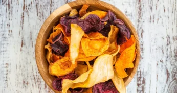 Receita de Chips de vegetais: Snack Saudável