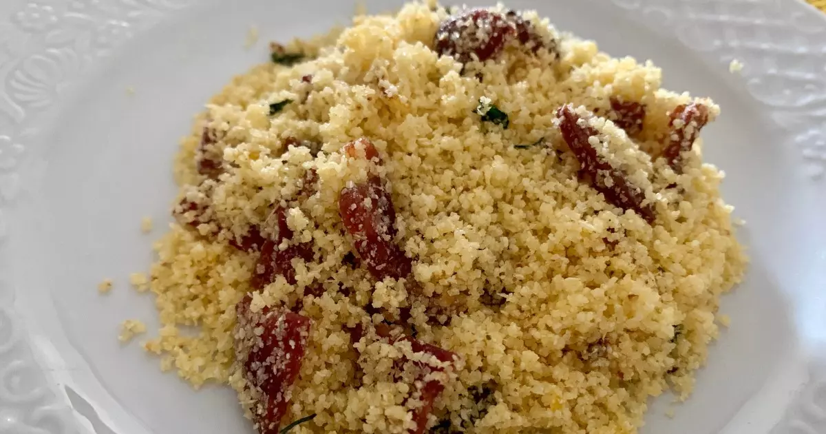 Receita de Farofa de Mandioca