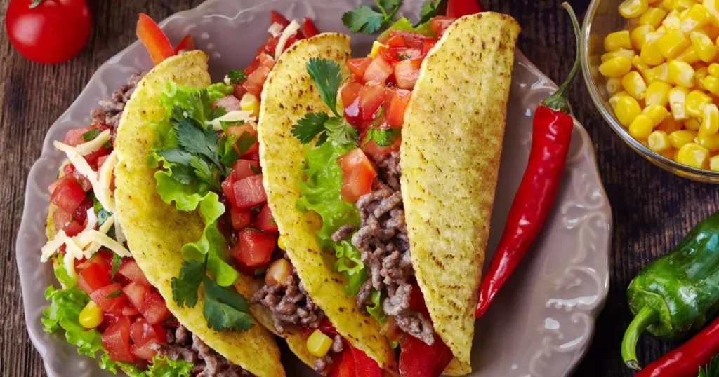 Receita de Tacos mexicanos