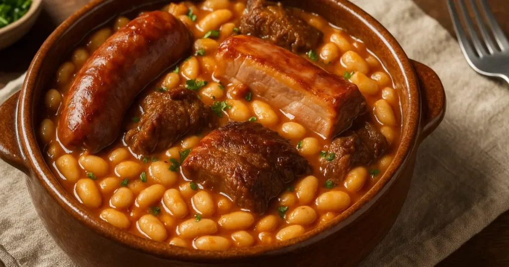 Cassoulet reinventado: feijão branco no papel principal