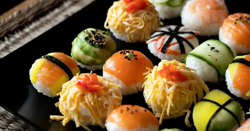 bolas de sushi