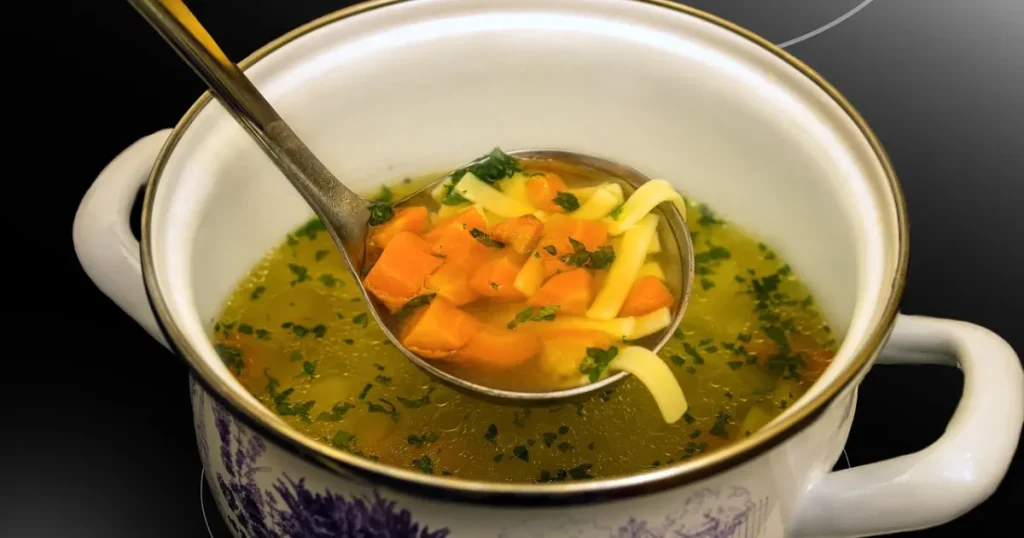 Caldo de abóbora com macarrão: essa combinação simples virou a preferida de chefs em dias frios