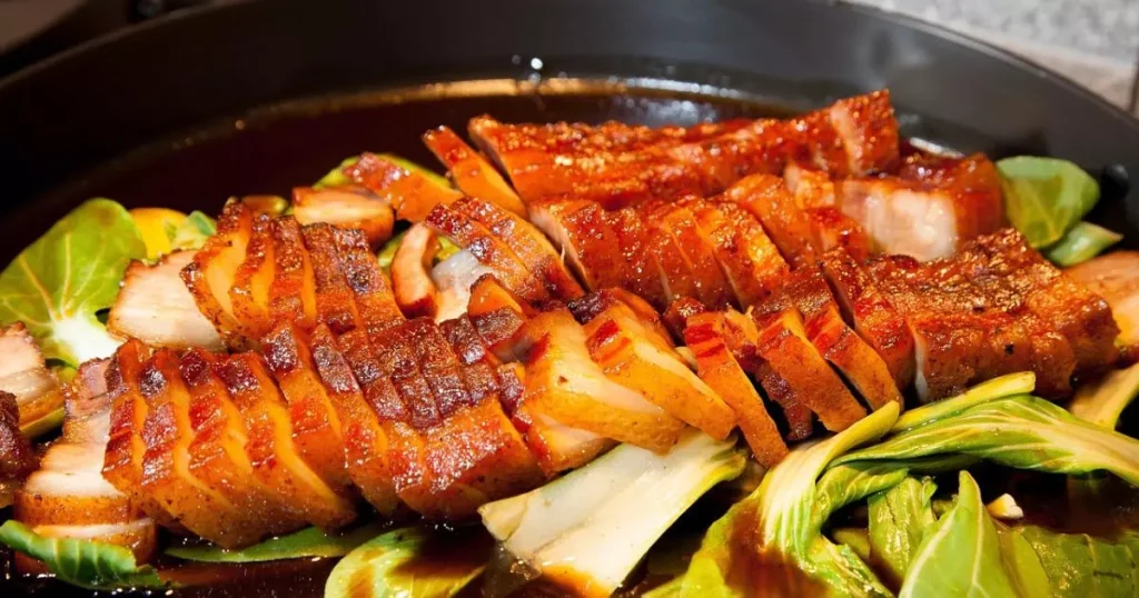 carne de porco agridoce dia das mães