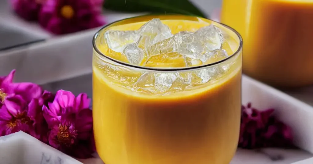 Segredo das Feiras: O Suco de Manga que Parece Sorvete Derretido