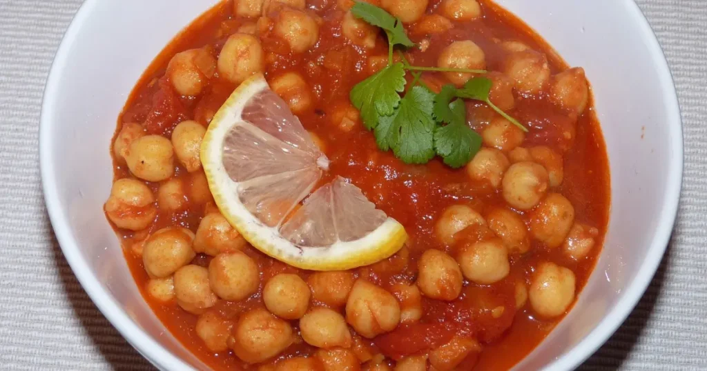 Chana Masala receita indiana