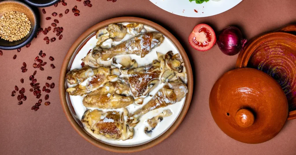 Frango Cozido ao Molho Branco fácil de preparar