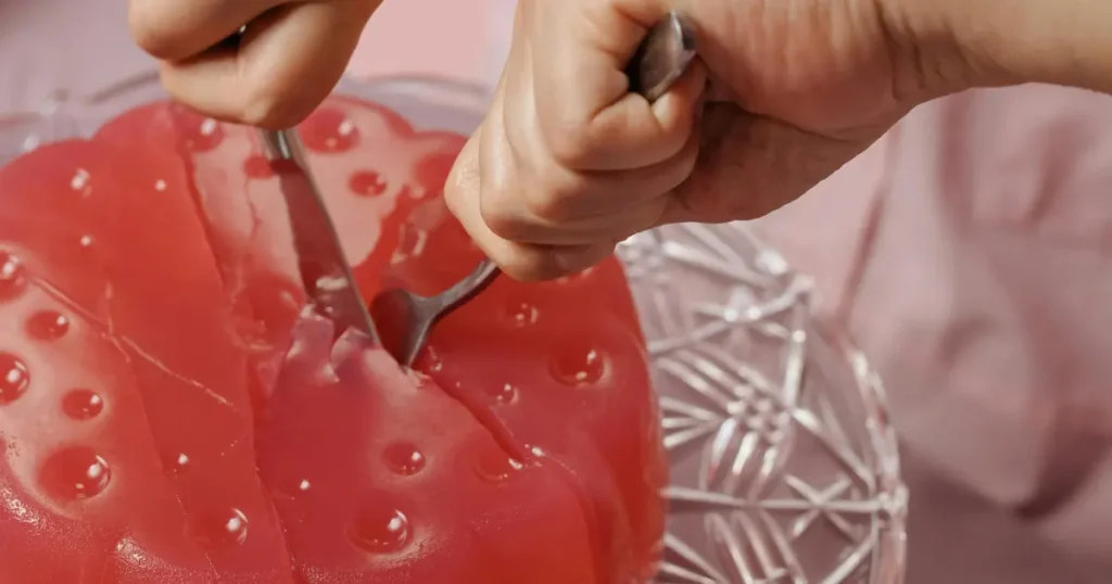Gelatina de Melancia Cremosa e Refrescante