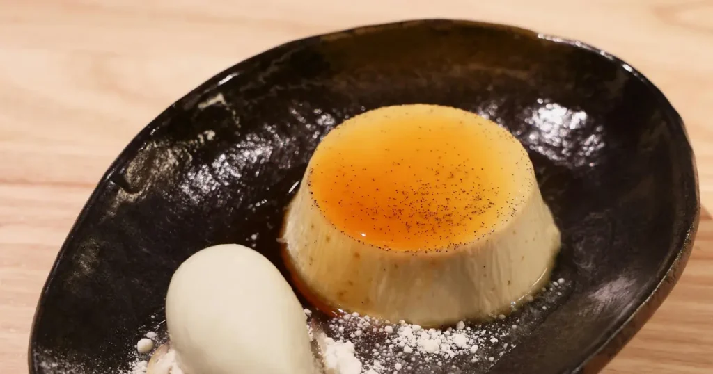 mousse de maracujá com calda
