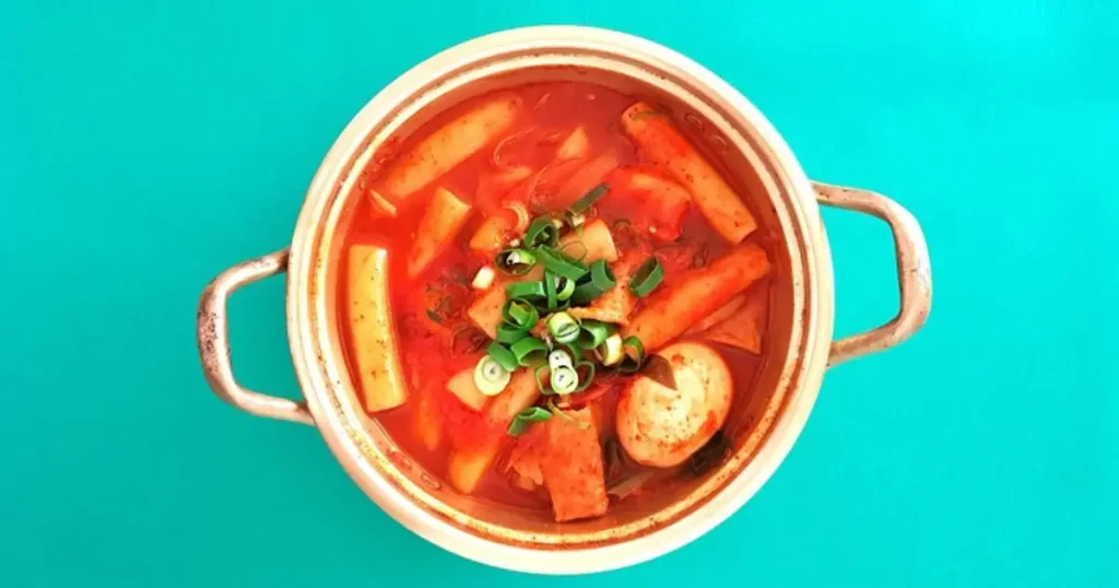 tteokbokki receita da Correia