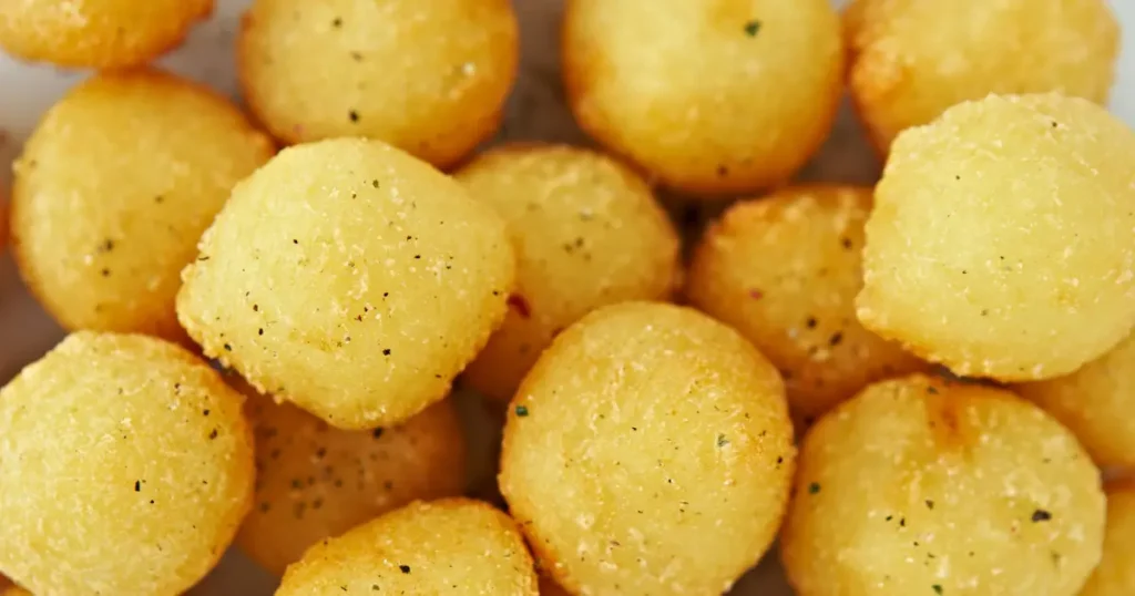 bolinho de aipim com carne moída