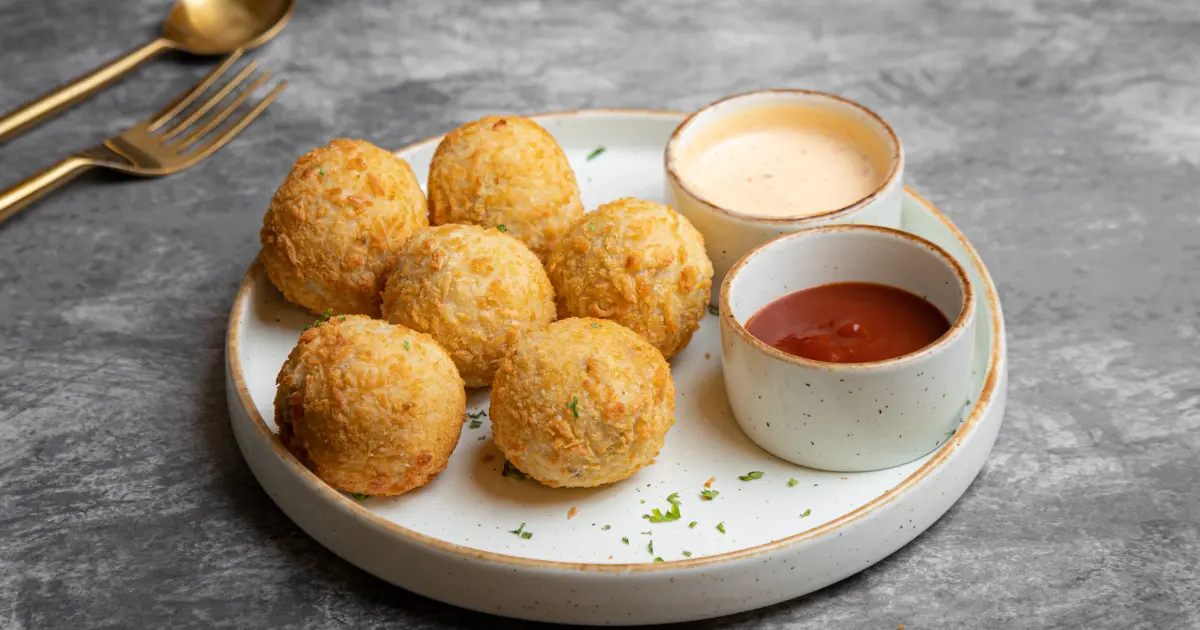 Bolinho de tapioca na airfryer