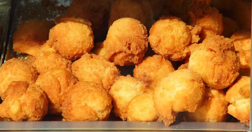 bolinhos de chuva assados na airfryer