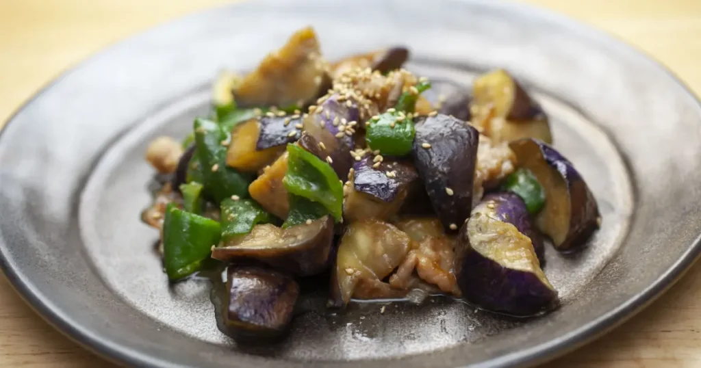 caponata de berinjela feita na airfryer