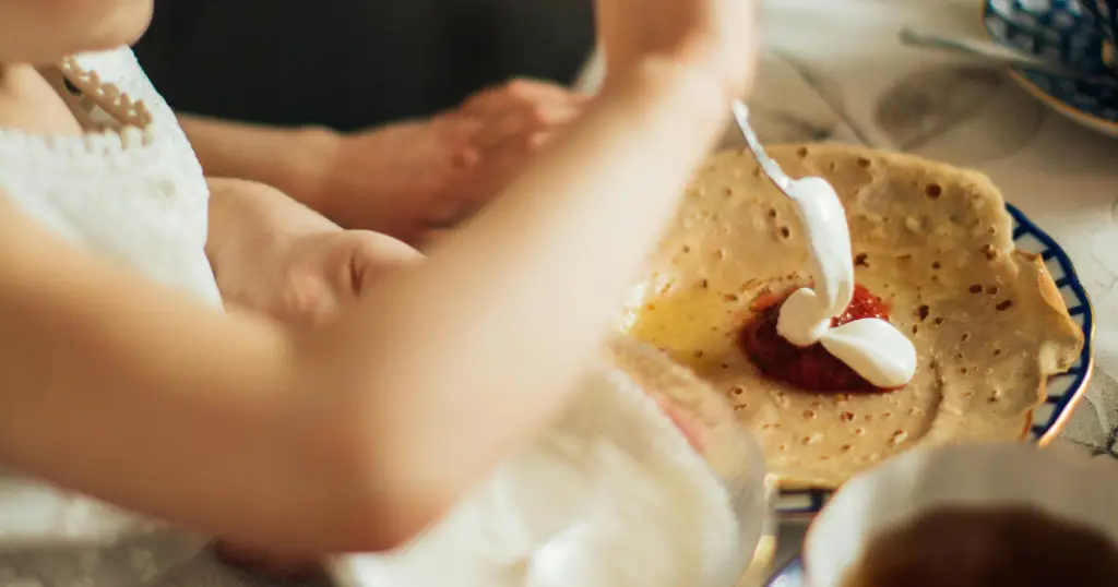 Receita de panqueca na airfryer