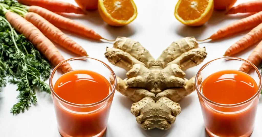 Suco de limão, cenoura e gengibre: A combinação que refresca e fortalece