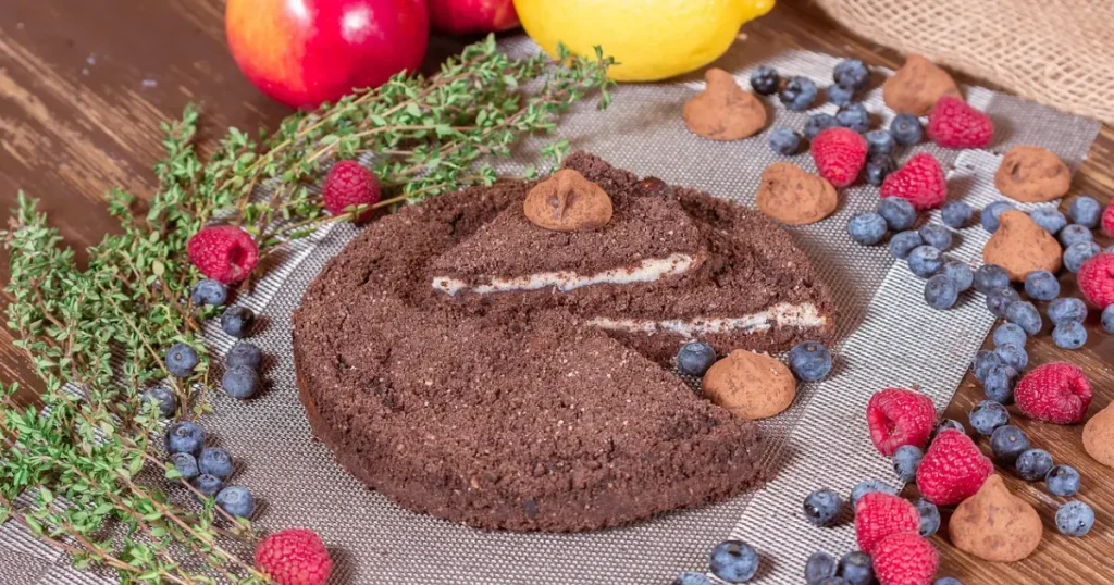 torta de bolacha com bombom